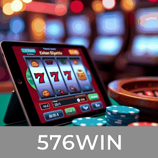 576WIN: Slots Gigantes, Roleta ao Vivo, Cartas Estratégicas